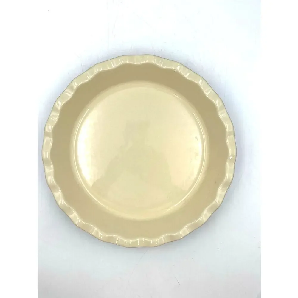 Emile Henry Pie Dish Blue Ceramic 9.5 inch